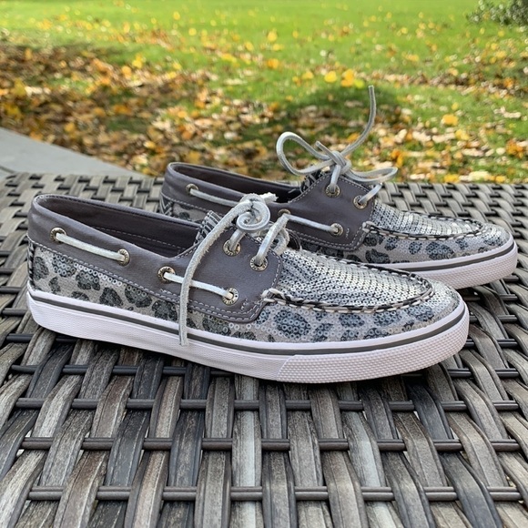SPERRY TOP-SIDER Bahama Boat Shoe - Grey Multi Animal - Picture 4 of 15